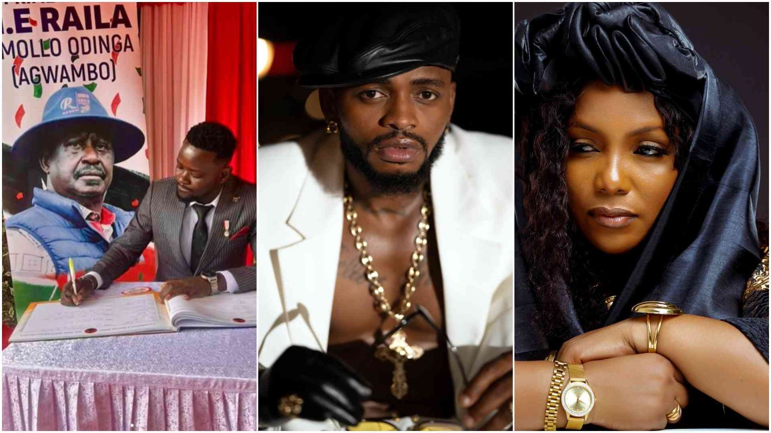 Prince Indah, Diamond Platnumz, Rayvanny, Zuchu, King Kaka, Christina Shusho lead stars mourning Raila Odinga Prince Indah, Diamond Platnumz, Rayvanny, Zuchu, King Kaka, Christina Shusho lead stars mourning Raila Odinga