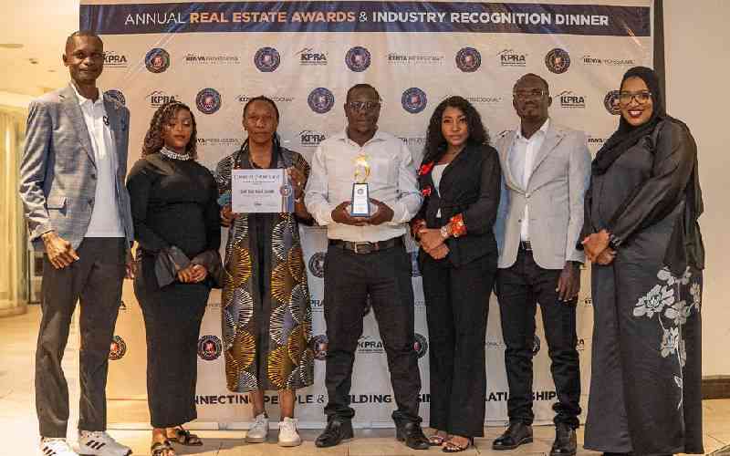Property firm wins award for Sh6 billion affordable housing project Property firm wins award for Sh6 billion affordable housing project