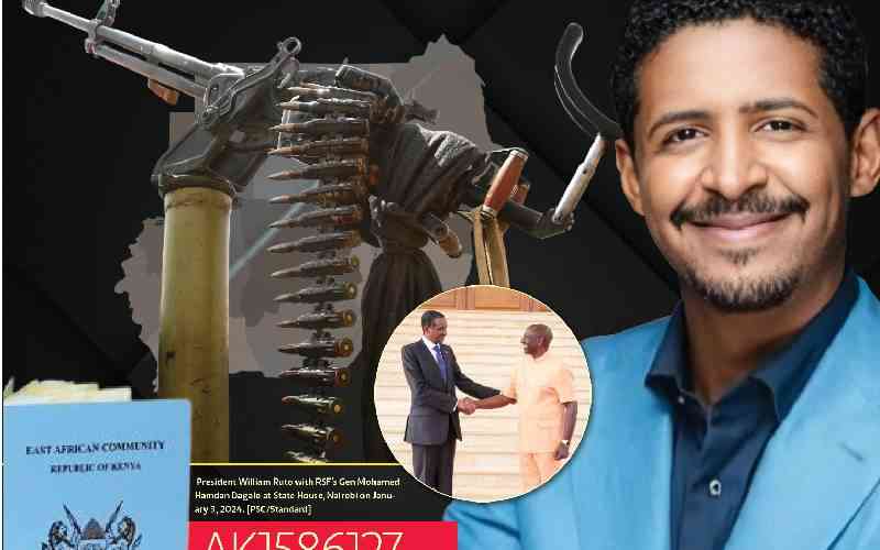 RSF passport shame: Irony of Sudan rebel leader owning Kenyan passport RSF passport shame: Irony of Sudan rebel leader owning Kenyan passport