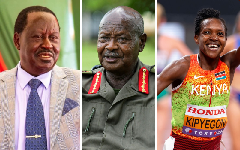 Raila, Museveni, Faith Kipyegon top Kenya’s Google searches in 2025 Raila, Museveni, Faith Kipyegon top Kenya's Google searches in 2025