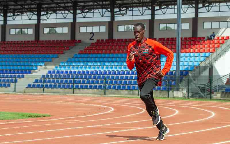 Rono targets back-to-back men’s 800m title at Deaflympics Rono targets back-to-back men's 800m title at Deaflympics
