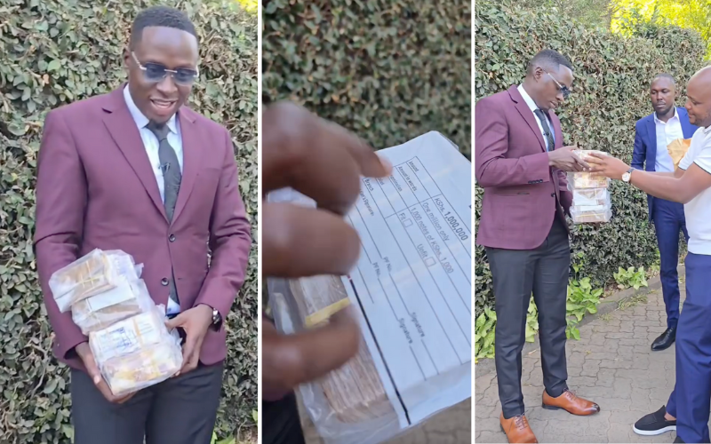 Ruto delivers Sh4 million cash pledge for Majembe, Mbavu boxing match Ruto delivers Sh4 million cash pledge for Majembe, Mbavu boxing match