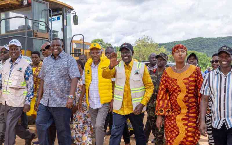 Ruto launches Sh5.5 billion plan to revamp Voi-Taveta metre gauge railway Ruto launches Sh5.5 billion plan to revamp Voi-Taveta metre gauge railway