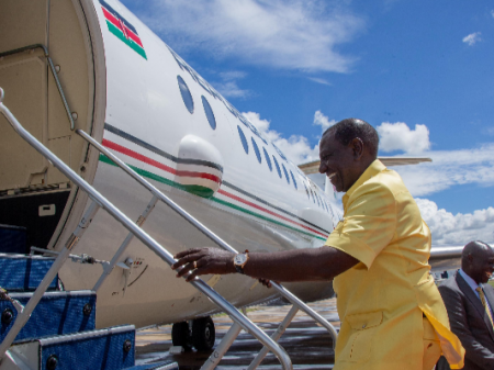 Ruto leaves for China to push for stronger trade, investment and infrastructure ties