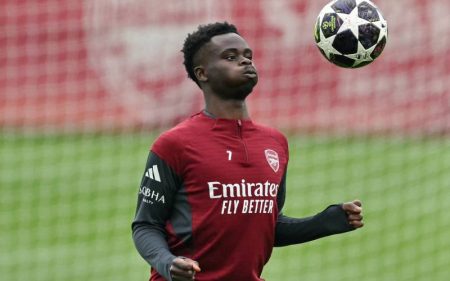 Saka sparks Arsenal attack into life ahead of Atletico showdown
