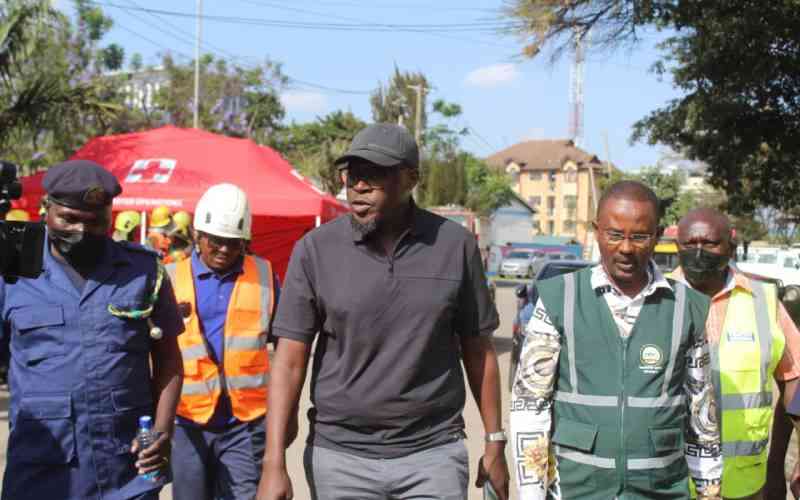Sakaja breaks silence on collapsed building, trains guns on rogue developers Sakaja breaks silence on collapsed building, trains guns on rogue developers