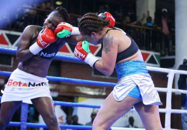 Sarah Achieng’ retains WBF super lightweight title Sarah Achieng' retains WBF super lightweight title