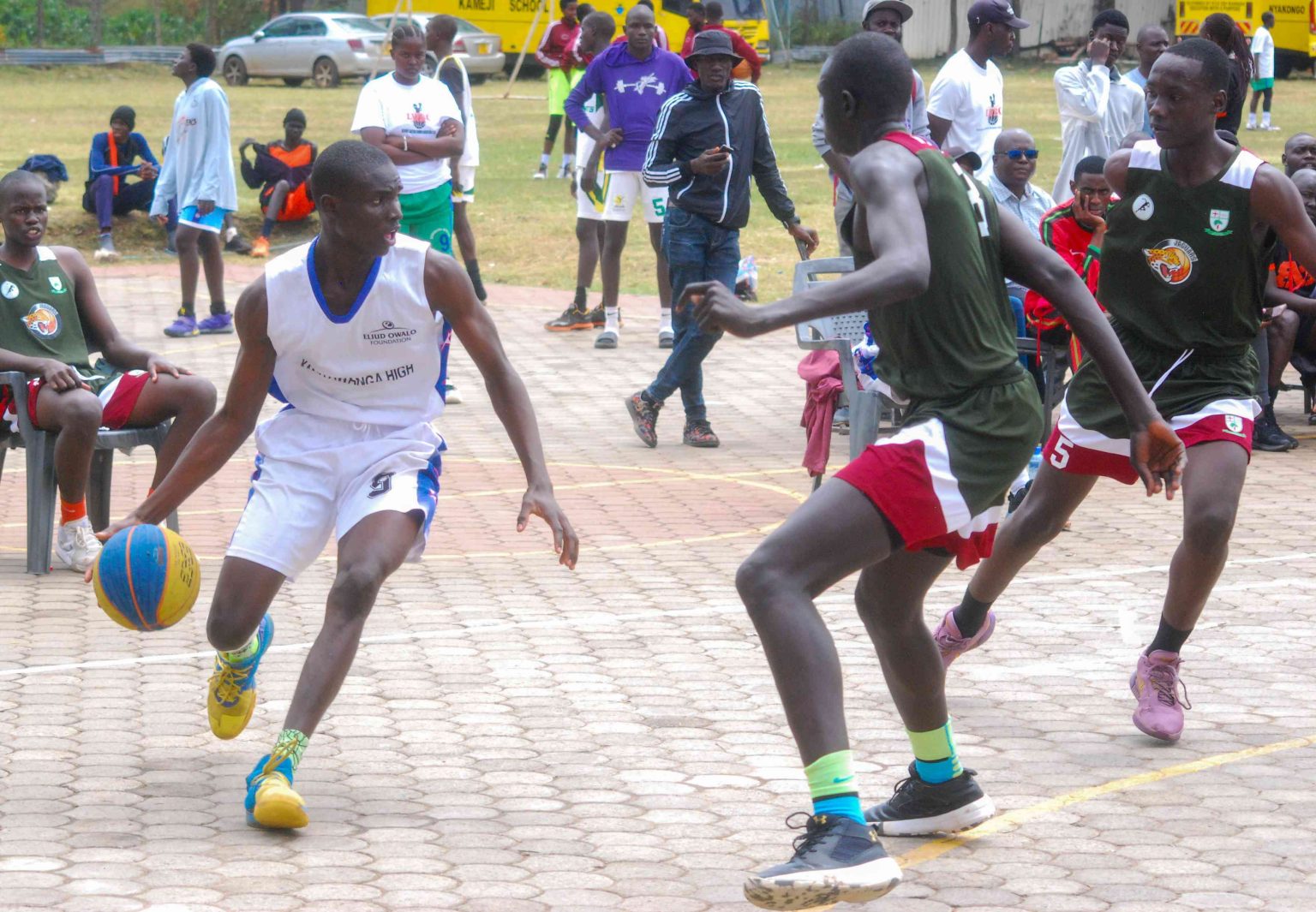 School Games: Maseno, Sawagongo and Ng'iya shine in basketball 3x3 at Nyanza games