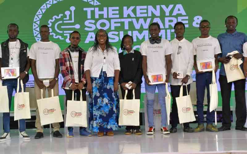 Siaya youth teams feted at Kenya software and AI summit Siaya youth teams feted at Kenya software and AI summit