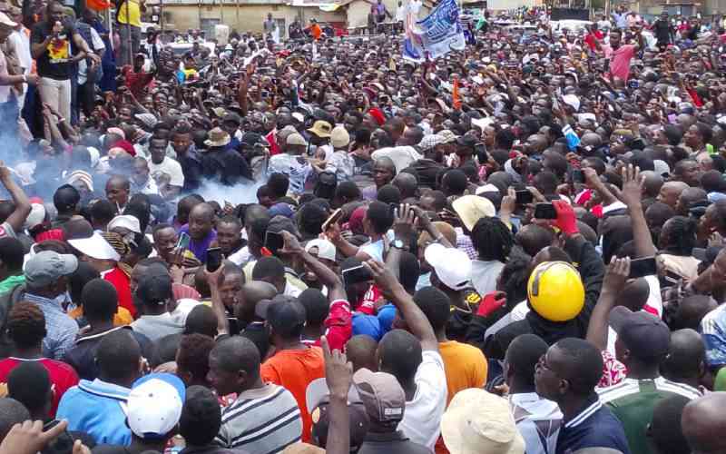 Sifuna-Babu take Kakamega by storm tell off Ruto, police Sifuna-Babu take Kakamega by storm tell off Ruto, police