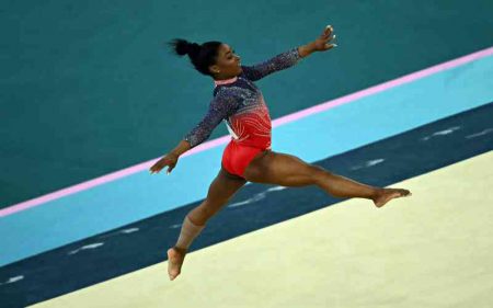 Simone Biles 'not so sure' about competing at Los Angeles Olympics