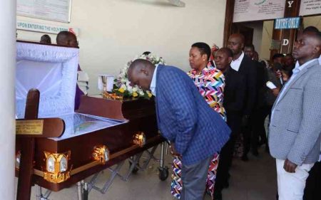 Slain Catholic priest laid to rest, concerns raised over insecurity