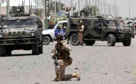Somali-US air strike kills 12 militants: information ministry