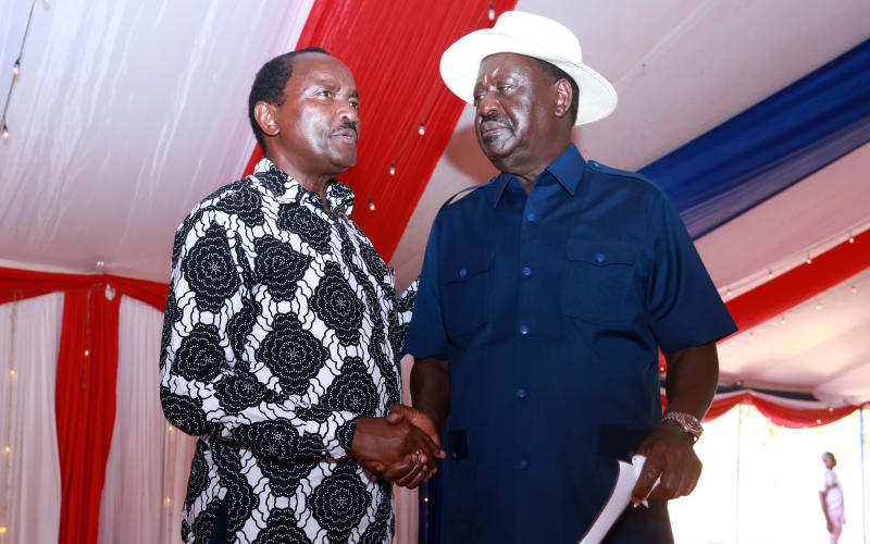 Some people betrayed Raila but Kalonzo isn’t one of them Some people betrayed Raila but Kalonzo isn't one of them