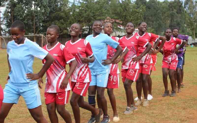 St Joseph's Girls Kitale seek to reclaim handball title in Mombasa