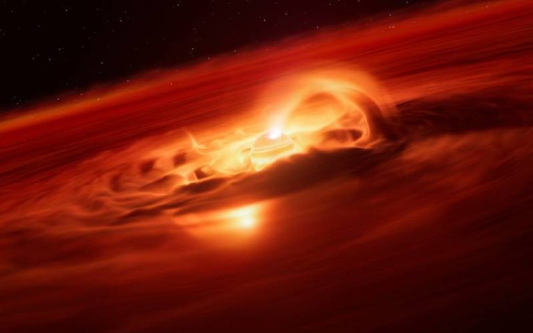 Strange 'rogue' planet spotted guzzling matter like a star