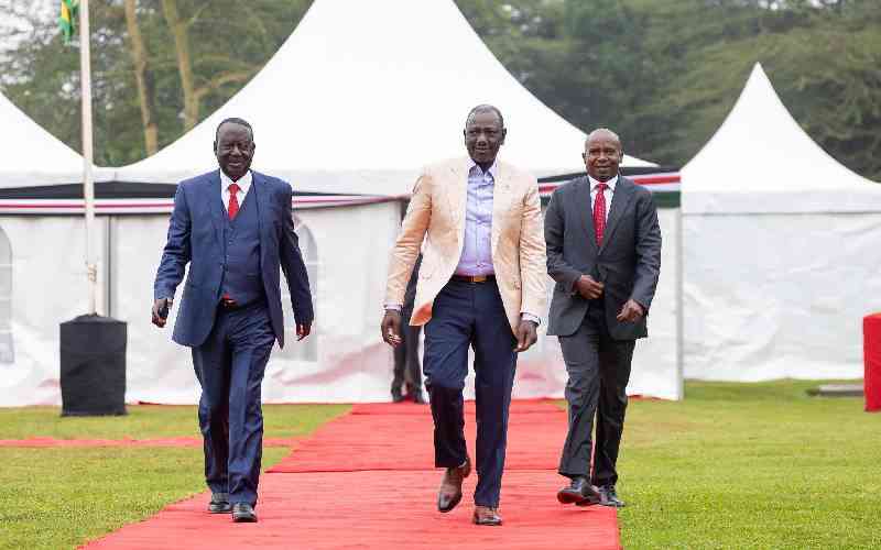 Talks on working with Raila began in 2023  Ichung'wah Talks on working with Raila began in 2023  Ichung'wah