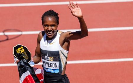 There's room to improve, Kipyegon says as preps for Tokyo Worlds begin