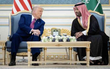 Trump basks in Saudi welcome on business-focused state visit