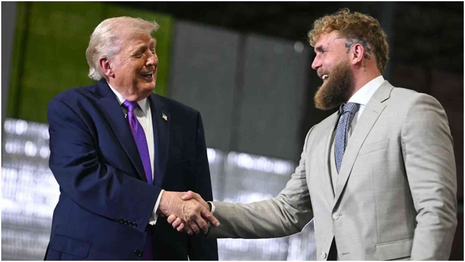 Trump endorses YouTuber Jake Paul for future political office at rally