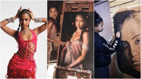 Tyla unveils hidden talent, self-painted portraits in 'Art' music video