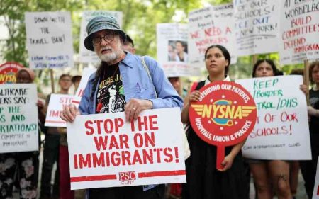 US steps up immigration crackdown with LA raids, NY courthouse arrests