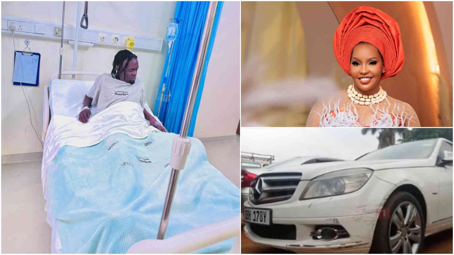 Ugandan musician Weasel hospitalised after wife allegedly ran him over in hit-and-run