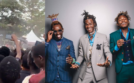 Uliza Kiatu: H-art the Band's song trends after shoe hit Ruto in Migori