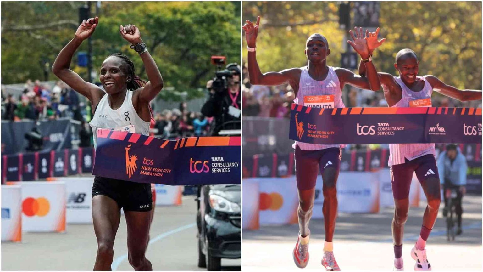 Unstoppable! Kenya takes over New York City Marathon with double victory