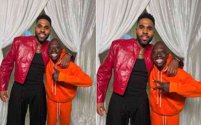Viral Ugandan child star Tengetenge meets Jason Derulo Viral Ugandan child star Tengetenge meets Jason Derulo