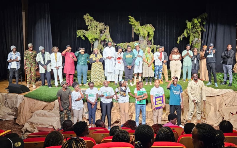 Wangari 2.0: Theatrical tribute to Wangari Maathai’s legacy Wangari 2.0: Theatrical tribute to Wangari Maathai's legacy