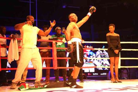 Wanyonyi's fist of fury finishes off rival Okoth in 170 seconds