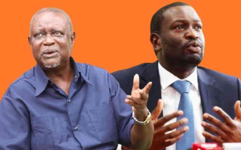 We didn't chase Sifuna from ODM, says Oburu We didn't chase Sifuna from ODM, says Oburu