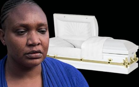 When the small casket becomes heaviest to carry