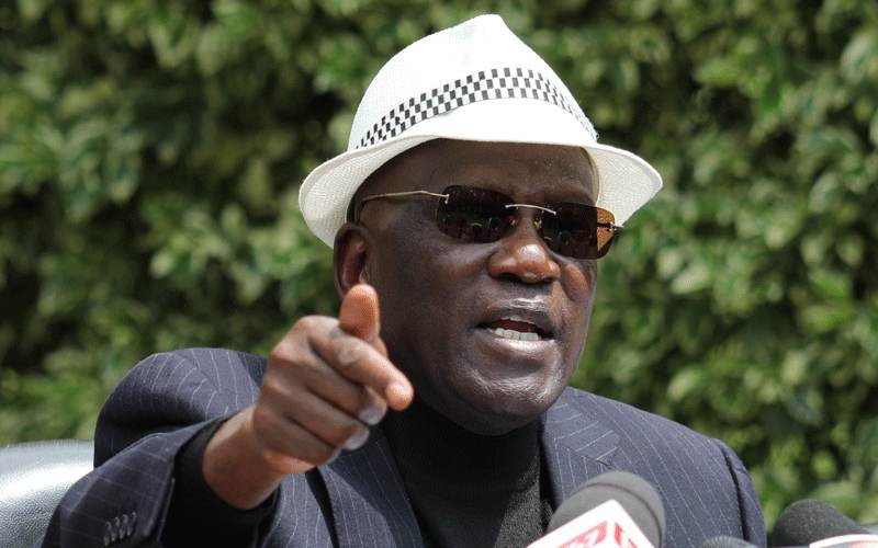 Why Muthama wants 36-year-old woman to stop using his name Why Muthama wants 36-year-old woman to stop using his name