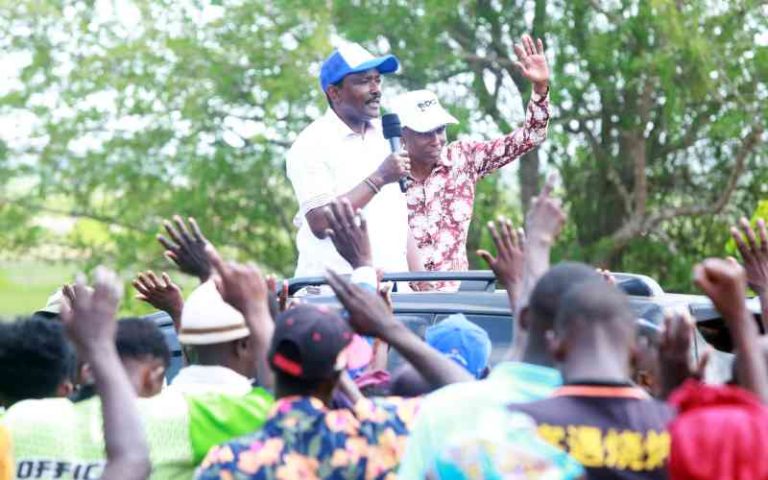 Wiper's Kalonzo campaigns for DCP candidate in Magarini
